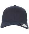 F6377 6377 Flexfit Brushed Twill Cap Navy colour image